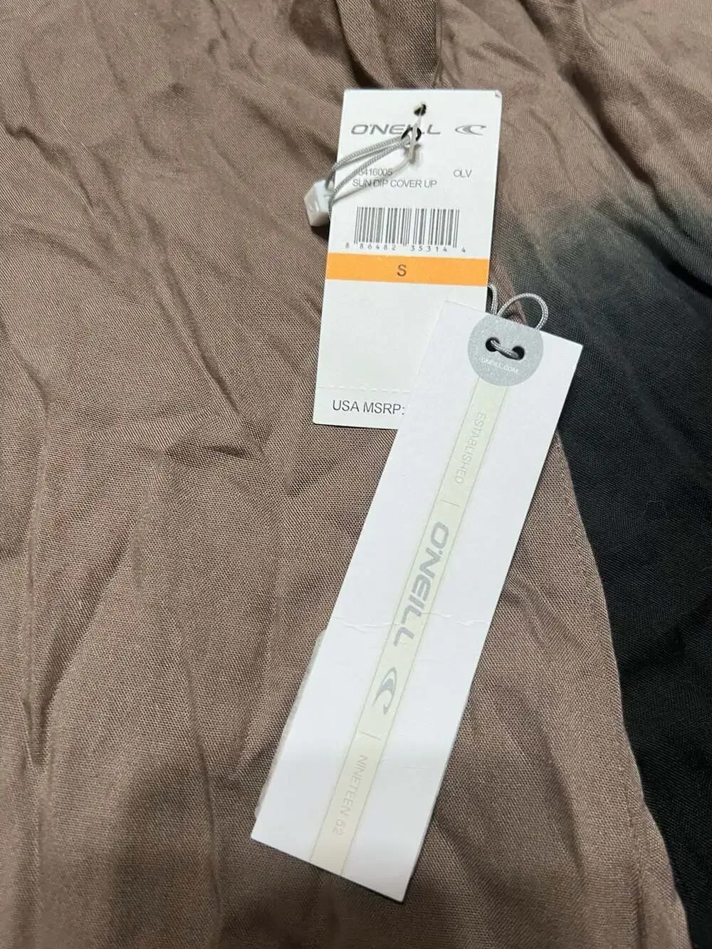 NWT O'Neill Sun Dip Ombre Cold Shoulder Cover Up